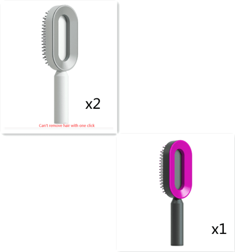 Self Cleaning Hair Brush For Women One-key Cleaning Hair Loss Airbag Massage Scalp Comb Anti-Static Hairbrush Self Cleaning Hair Brush For Women One-key Cleaning Hair Loss Airbag Massage Scalp Comb Anti-Static Hairbrush