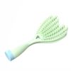 1pc Massage Hair Comb - Elastic Scalp Massage Comb, Wet Dry Dual Purpose Comb, Hollow Out Hair Brush - Haircare Heatless Tool for Women and Men