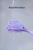 1pc Massage Hair Comb - Elastic Scalp Massage Comb, Wet Dry Dual Purpose Comb, Hollow Out Hair Brush - Haircare Heatless Tool for Women and Men