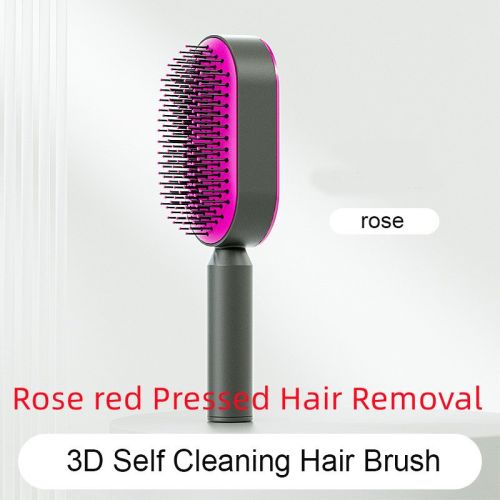Self Cleaning Hair Brush For Women One-key Cleaning Hair Loss Airbag Massage Scalp Comb Anti-Static Hairbrush Self Cleaning Hair Brush For Women One-key Cleaning Hair Loss Airbag Massage Scalp Comb Anti-Static Hairbrush